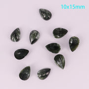 10x14 MM 10x15 MM Natural Seraphinite Drop Shape Cabochon Price For 10 PCS