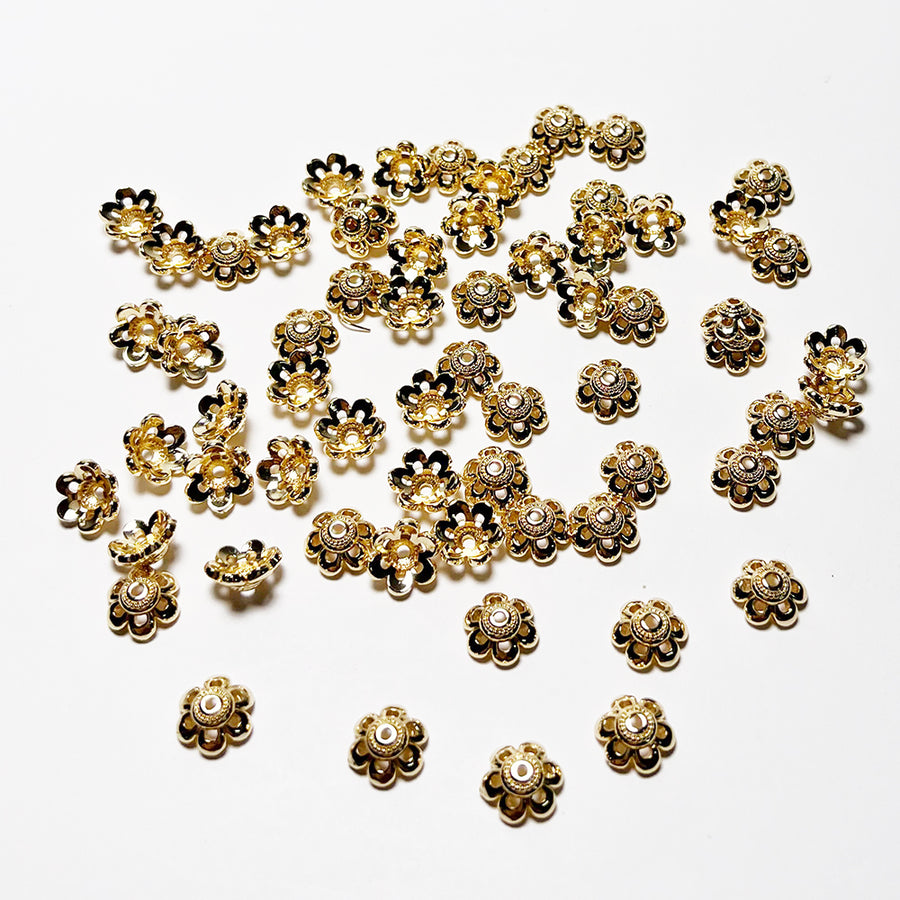 Todos os tipos de toro de latão banhado a ouro para design de joias