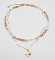 Gemstone Beads Necklace Exotic Charming Attractive Price For 5 PCS GNK008