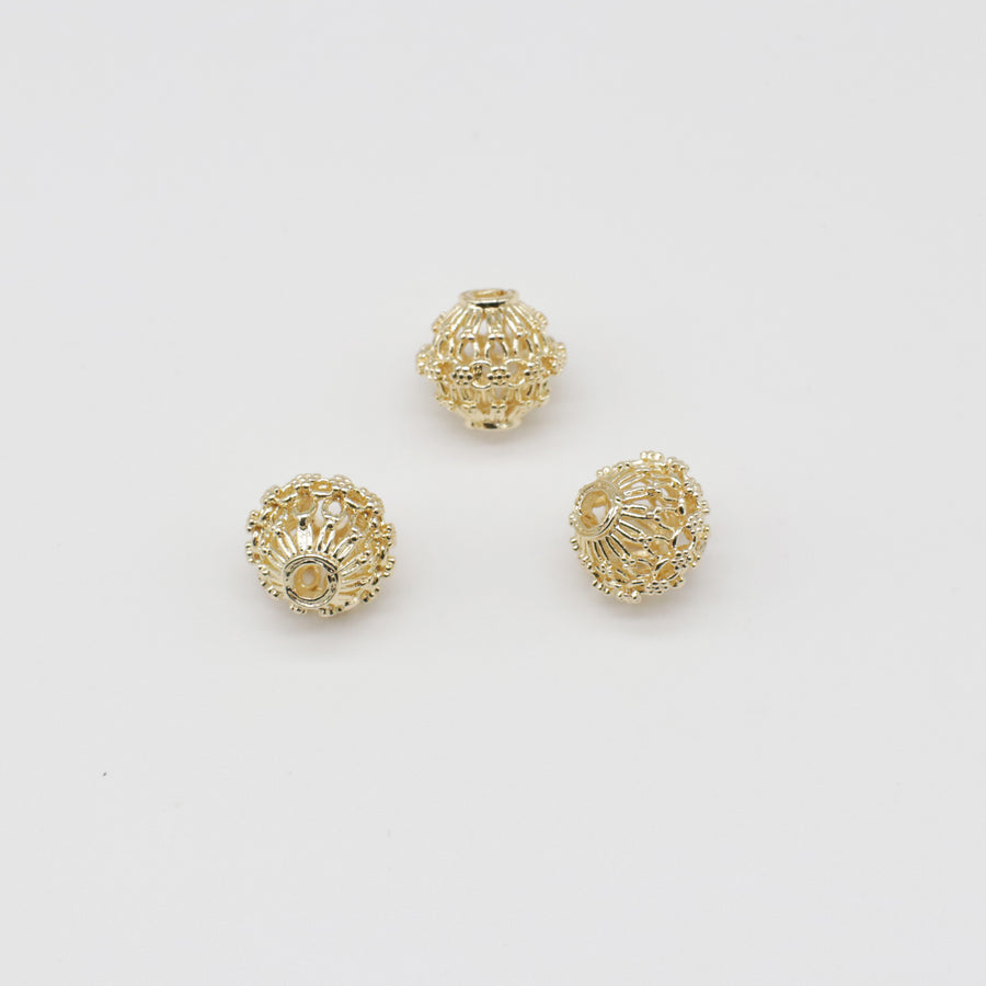 15mm Brass Beads For Jewelry Finding