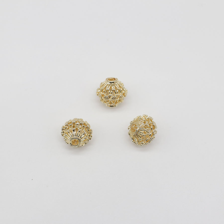Contas de latão de 15 mm para encontrar joias