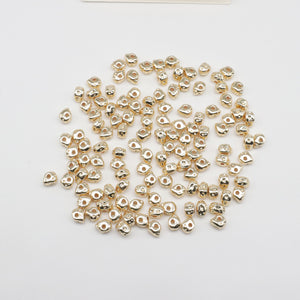 5-6 mm Brass Irregular Beads Moonscapen Shape For Summer Jewelry Western Style Material