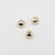 8 milímetros 10 milímetros de grânulos de bronze redondos do olho de gato com o ouro chapeado para o material do projeto da joia
