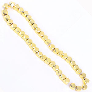 10 MM Cubic Hematite Beads Price For 5 Strands