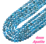 4 MM Natural Stone Faceted Coin Strands Price For 5 Strands