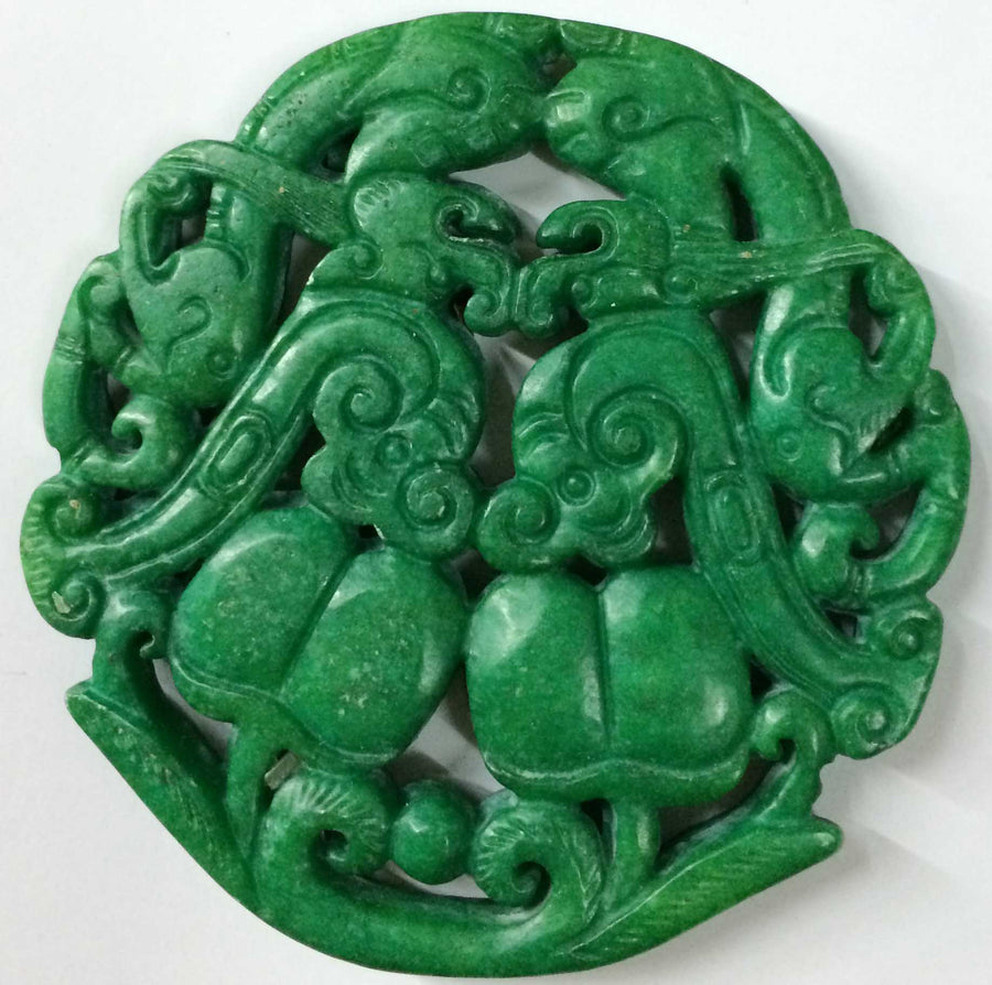 Preço de pingente de jade antigo natural para 5 peças