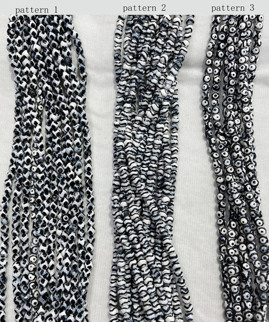Faceted Straped Agate Beads Strands price For 5 Strands