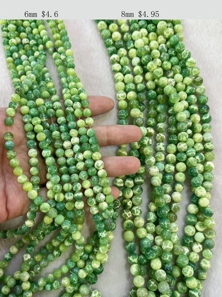 Smooth Crack Agate Beads strands Price For 5 Strands