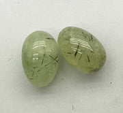 Natural Stone Egg Shape  Pendants