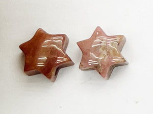 Natural Stone Star Pendants