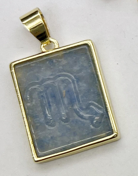 Natural Stone Symbol pendants