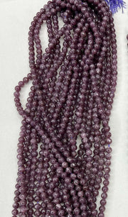 Perles en pierre naturelle de Lépidolite
