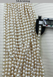 Fresh Water Pearl Olive Beads Strands