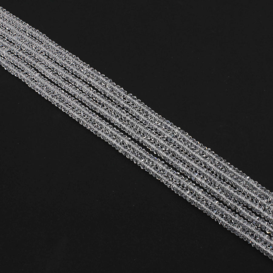 2x4 3x6 4x8 MM Crystal Abacus Facetd Beads Jewelry Design Fitting Accessories Decoration