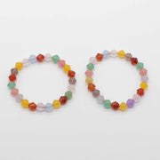 8 MM UFO Candy Color Beads Stretch Bracelet Friend Gift Graduation Souvenir