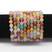 8 MM UFO Candy Color Beads Stretch Bracelet Friend Gift Graduation Souvenir