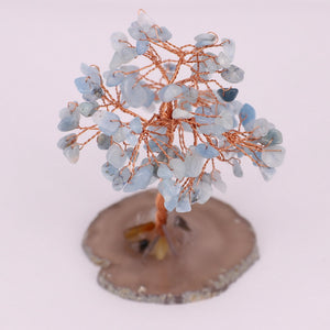 Lucky Tree  Craft  Gemstone Hand Made House Decoration
