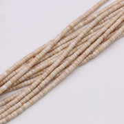 Perles de roue de véhicule Heishi 2*4MM Pierres précieuses pour bijoux Perles en vrac de matériel de bricolage