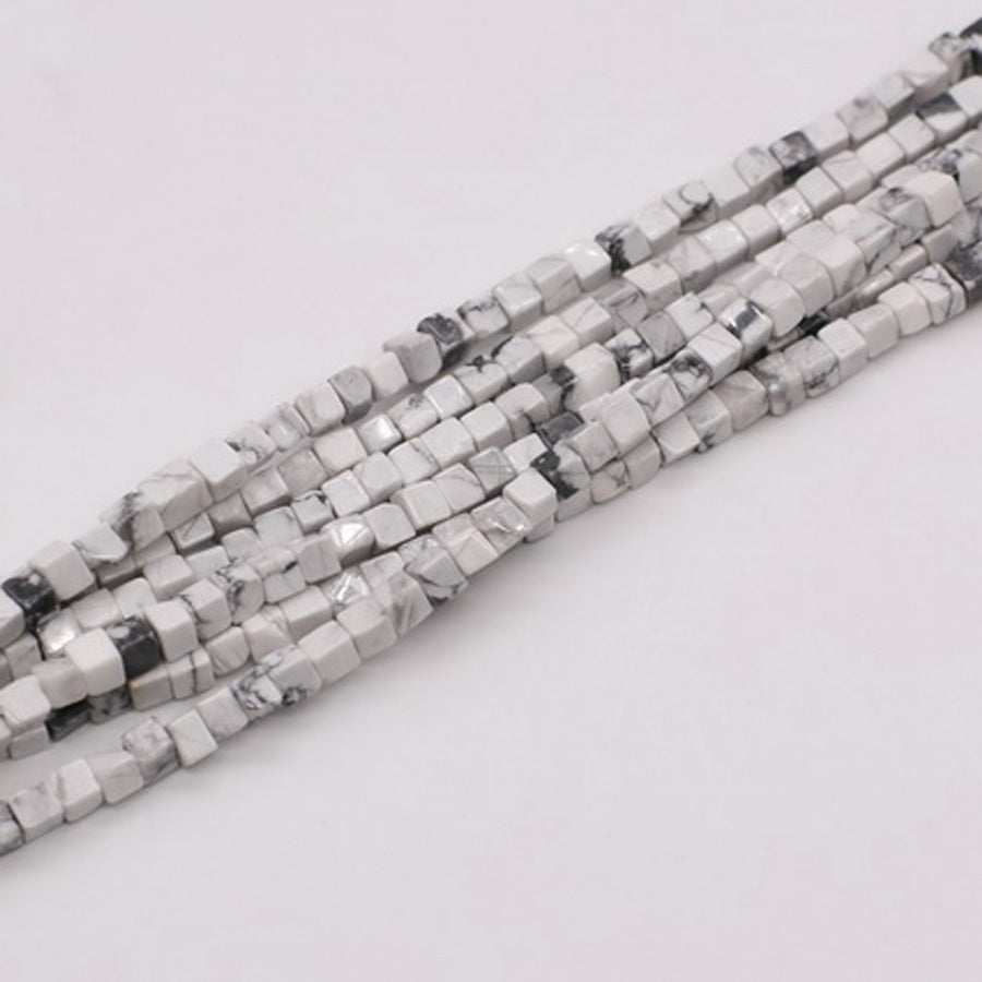 Brin de pierre Narutal carré cubique de 4X4X4 MM pour les perles de matériel de bricolage de bijoux