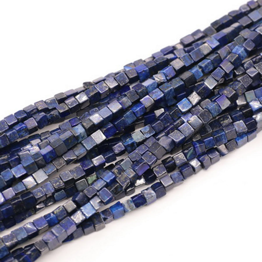 4X4X4 мм кубическая квадратная каменная нить Narutal для ювелирных изделий DIY Материал Loos Beads