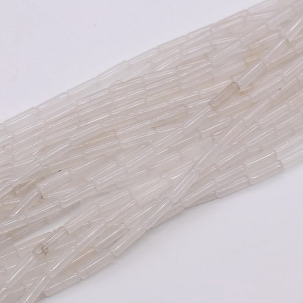 Coluna cilíndrica 4X13 MM Tubo Roud Pedra Natural Material para Fazer Jóias Design DIY Contas Soltas