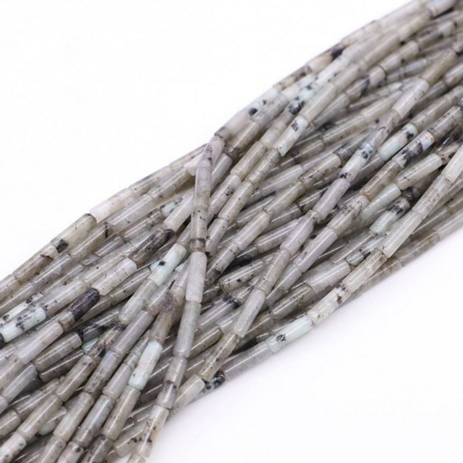 Coluna cilíndrica 4X13 MM Tubo Roud Pedra Natural Material para Fazer Jóias Design DIY Contas Soltas