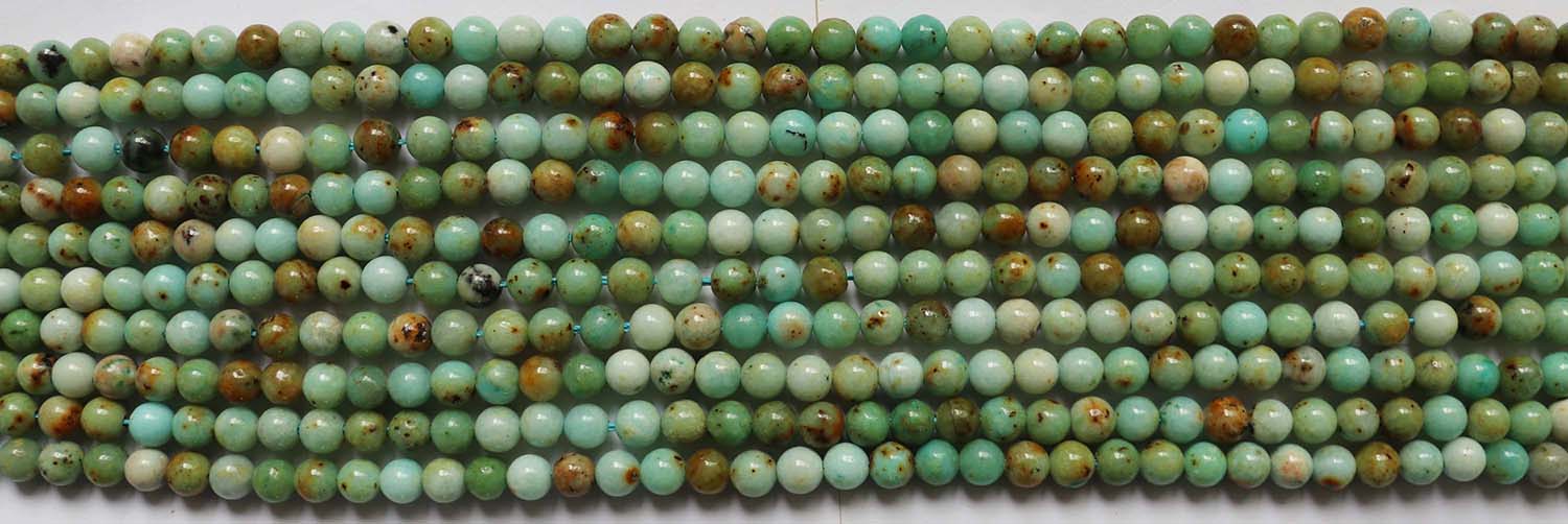 Natural Stone Beads Of Mongonia Turquoise