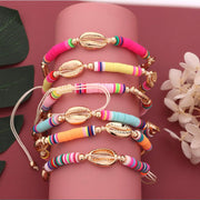 Bel braccialetto bohémien multicolore